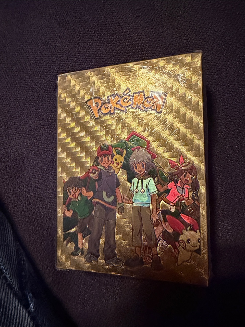 Gold Foil 55 ct Pokemon cards